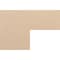 Ekena Millwork 10"W x 30"D x 20"H Classic Chapel Hill Rough Cedar Woodgrain TimberThane Corbel, Primed Tan CORUR10X30X20CHPRCPR - alternate 2
